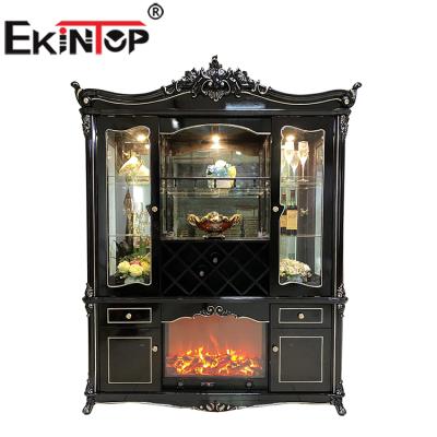 China Ekintop Adjustable Hot Sale New Design (Height) Corner Bar Cabinet Furniture for sale