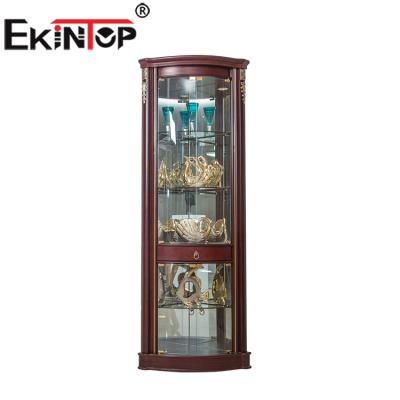 China (Size)Ekintop Style Adjustable Comfortable Modern Stainless Steel Wine Cabinet for sale