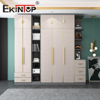 China Ekintop Adjustable Modern Bedroom Furniture Aluminum Wardrobe Closet Organizer (Height) for sale