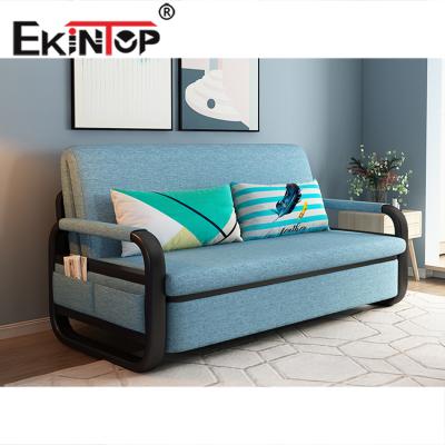 China Ekintop Foldable Hot Selling Luxury Sofa With Bed Metal Sofa Bed Queen Size Bed for sale