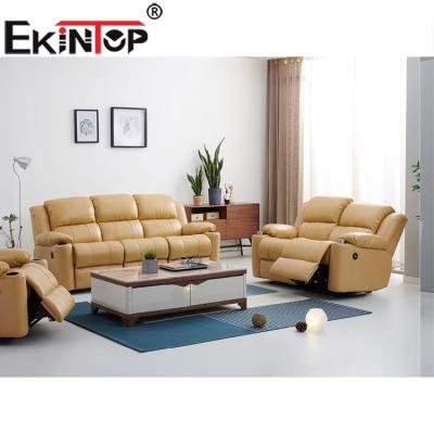 China (Other)Ekintop adjustable luxury comfortable swivel sofa recliner set made in China for sale