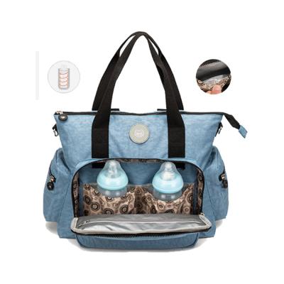 China JZB048 Oxford Anti-theft Universal Diaper Bag Baby Wet Diaper Mummy Fashion Shoulder Diaper Bags Wet Diaper Bags Backpack For Mothers for sale