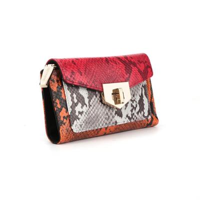 China Waterproof 6541-2019 Spring And Snake Multicolor Clutch Wallets Guangzhou Manufacturer New Summer Style Designs for sale