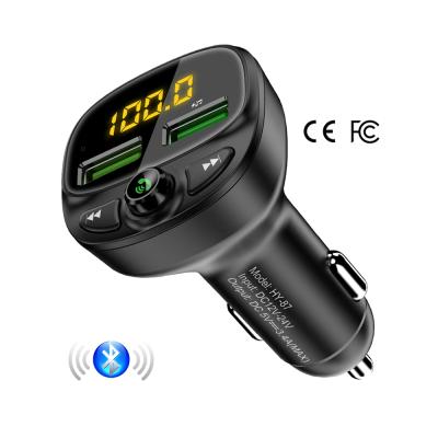 China BT 5.0 1 FCC FLOVEME Universial sample OK CE coche cargador for mobile phone and car dual USB car charger custom accept for sale