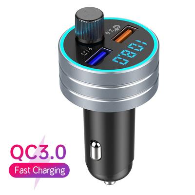 China Free FM Transmitter Car MP3 Player Shipping 1 Sample OK Stereo Music Playing Dual USB FM Transmitter BT Car Kit MP3 Player USB Phone Charger Car Charger for sale