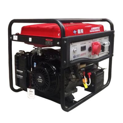 China Single Electric Gasoline Generators 7000w 8000w 3 Phase Gasoline Generator 1.1L for sale