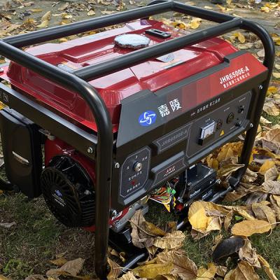 China Portable Power Gasoline Generator 5kva Electric Gasoline Generator 5 Kw On Wheels 1.1L for sale