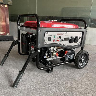 China 2.8kW Outdoor Portable Gasoline Generator Generators 0.6L Mini Electric Gasoline Generator 2800w for sale