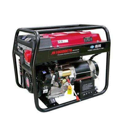 China Gasoline Engine Generator Power 8000w 10000W Portable Gasoline Generator 1.1L for sale