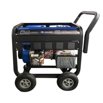 China Factory Open Frame 7.0KVA Small Diesel Generator Set 230v 7kw Directly 7000w Diesel 1.65L for sale