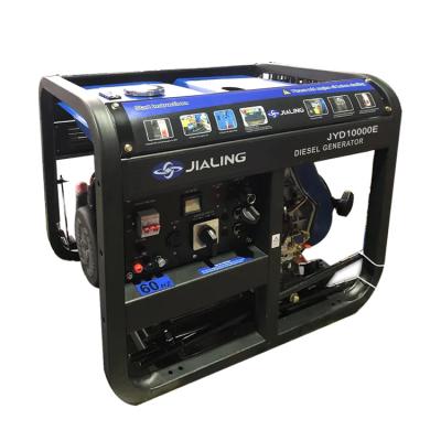 China 6000w 7.0KVA Electric Portable Generator Diesel Electric Air Cooled 7.5 KVA Generator 1.65L for sale