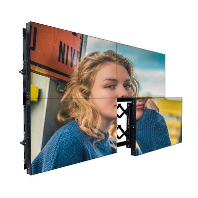 China LOFIT Indoor 55 65 Inch Ultra Narrow Bezel 1.7/3.5mm Indoor 4k 2x3 3x3 Full Color Multi Color Advertising Lcd Display for sale