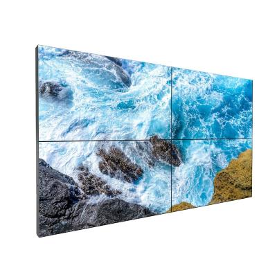 China LOFIT Outdoor 46/49/55 Inch 3x2 Bezel Screen Display Player Signage Ultra Narrow Splicing Indoor Digital Advertising Wall for sale