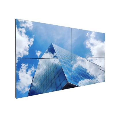 China LOFIT Indoor 46 49 55 65 Inch Screen HD Floor Stand LCD Display Video Wall Panel With Video Wall Bracket for sale