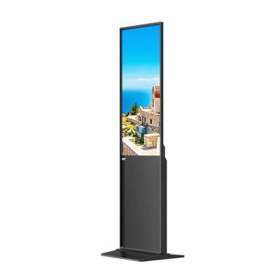 China Indoor Advertising LCD Display Show LOFIT 43 49 55 Indoor Standing 65 Inch Digital Signage Floor Player LCD Touch Screen Totem Advertising Kiosk Vertical Display for sale