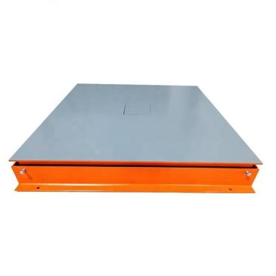 China Steel Q235B 1ton 2 ton 3 ton digital platform scale electronic platform floor weighing scale for sale