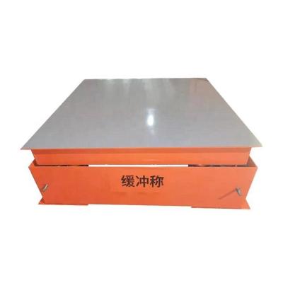 China Industral Scale 1.0mx1.2m~1.5mx1.5m 5t 10t 20t 30t Weighing Platform Floor Buffering Scale Digital buffer scale for recycling for sale