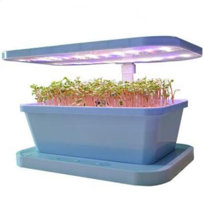 China VEG 27W Micro Hydroponic Garden Farm With LED Grow Light For Indoor Breeding for sale