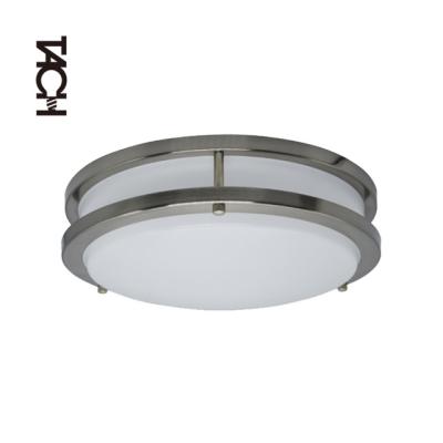 China 12 Inch 1200LM Double Ring Dimmable Surface Mount LED Traditional Ceiling Light With ETL for sale