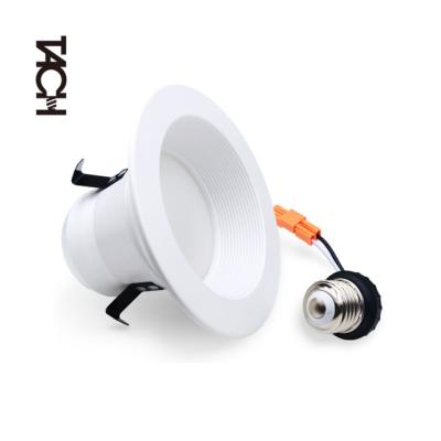 China Office 4 inch 8W 520lm lumen led deep baffle retrofit kit recessed downlight for sale