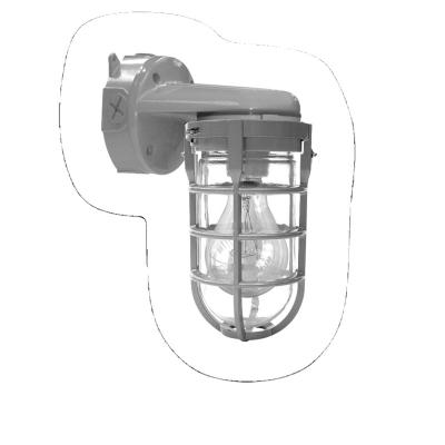 China Incandescent Warehouse E26 E27 Wall Mount Outdoor Vapor Tight Light Fixture for sale