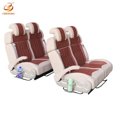 China Business/luxury good quality fashionable modified fold down luxury van seat fitted for RV motorhome caravana campervan for sale