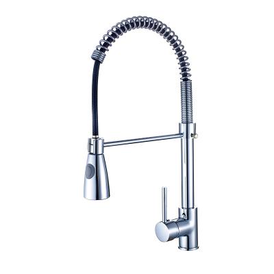 China Modern High Quality SUS 304 Spring Flexible CommercialKitchen Sink Faucet for sale