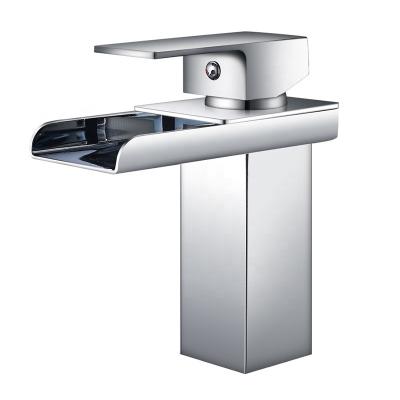 China Contemporary Autumn Water Mixer Taps Color Stainless Steel Black Gold Sensor Hidden Faucet Single Lever Wash Basin Basin Faucet Cheap for sale