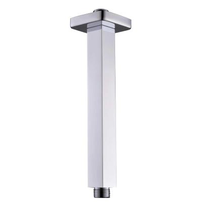 China Without diverter ceiling mounted shower arm, Chrome SS shower arm, Square ceiling SS shower arm for sale