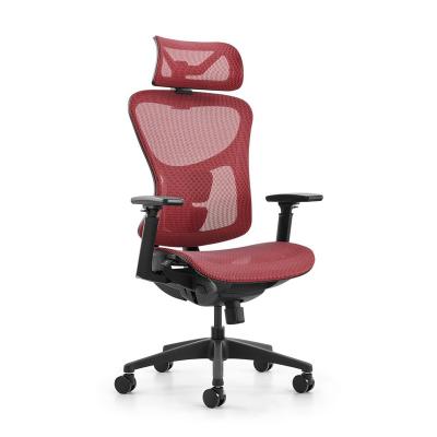 China 2022 OEM Mesh Swivel Revolving Revolving Office Chair Ergonomic Executive Office Chair With Wheels Armrests for sale