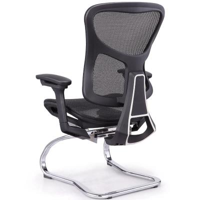 China Metal Frame Adjustable Mesh Office Visitor Chair Training Conference REC Staff Used Guest Chair for sale