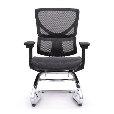 China Hot Sale Adjustable Mid Mesh Staff Office Chair Conference Special Back Chairs Executive Office Visitors Chairs for sale