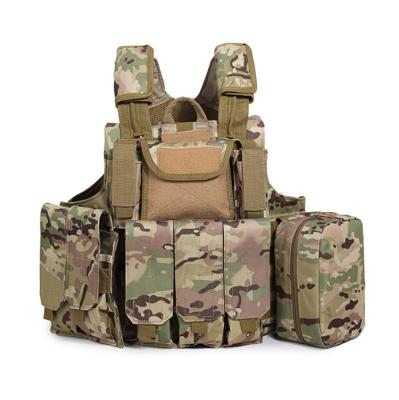 China Mochila Waterproof Military Vest Camping Hiking Military Vest Motorcycle Traveling Tactical Vest for sale