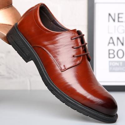 China Business High Quality Anti-slippery Oxford Shoes Toe Classic Men Formal Dress Headed Shoes Elegant Gentleman Wedding Shoes for sale