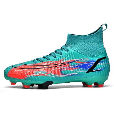 China Men's Soccer Shoes Youth Student Men's and Women's Soccer Training Shoes High Top Sports Training Kids Foot Soccer Volleyball Shoes for sale