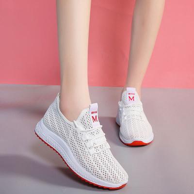 China Lace up 2022 new summer fashion sports wear women's casual shoes and lightweight tennis shoes for sale