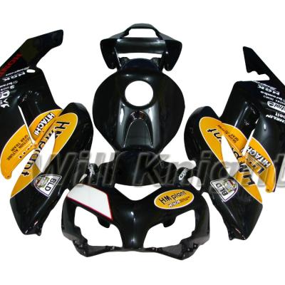 China ABS Plastic Injection Fairing Cover Chassis For Honda CBR1000RR CBR1000 2004 S.M. 2005 Black Yellow Plant for sale