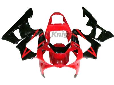 China ABS Plastic Fairing Kits For Honda CBR900RR 929 Red CBR929 2000 2001 Black for sale