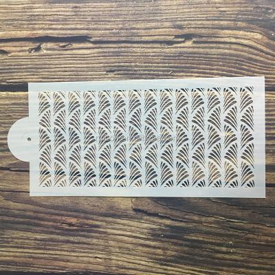 China Drawing Plastic Baking Stencil For Cake Decorating Cookie Baking Cake Decorating Tools for sale