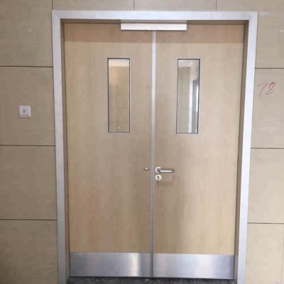 China Guangzhou Modern Hospital Door Manufacturer, Foshan Double Glass Hospital Door for sale