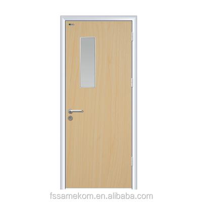 China Swing Hospital Room Interior Wooden Door for sale