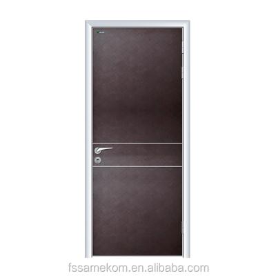 China Modern Interior Swing Office Door With Glass Window Made In Guangzhou for sale