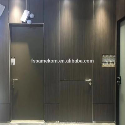 China Modern Hidden Security Room Door in Homes, Frameless Interior Door for sale