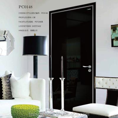 China Swing Water Resistant Plywood Bedroom Door for sale