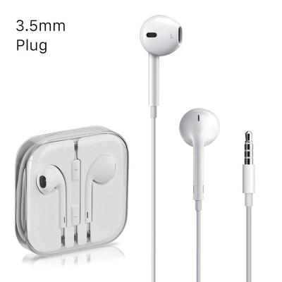 China original quality In-ear for headphones for 6 6s plus 5s headphones handsfree with MIC 3.5MM earphone headsets for sale