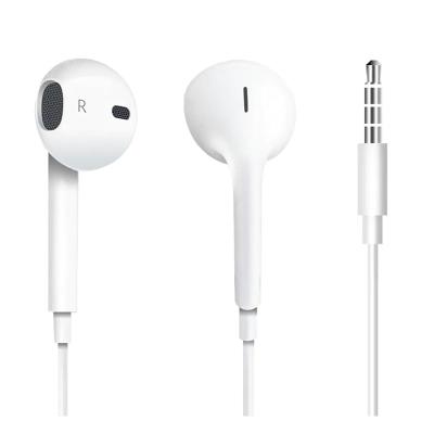 China In-Ear Amazon Best Seller For Apple Earpods Best Quality Earphone 3.5mm Plug In-Ear Headphones Sport Deep Earbuds Bass Headset Earphone for sale