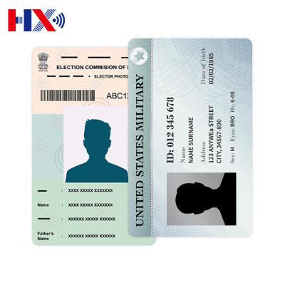 China /Waterproof Custom Printed Smart Card PVC RFID Contactless Student Id Card Rewritable for sale