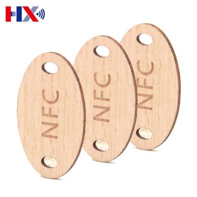 China Custom Logo Shape And Sized Rfid Wooden Key Card Waterproof/Waterproof Tag For Hotel Key System for sale