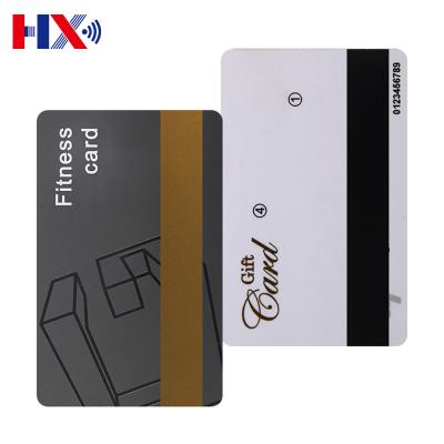 China Customized Printing 13.56mhz RFID Waterproof / Waterproof NFC Chip Visit Club Member Magnetic Stripe Access Card for sale