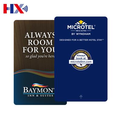 China High Performance Waterproof / Waterproof Popular Hotel Mini Card PVC Hotel RFID Electronic Card for sale